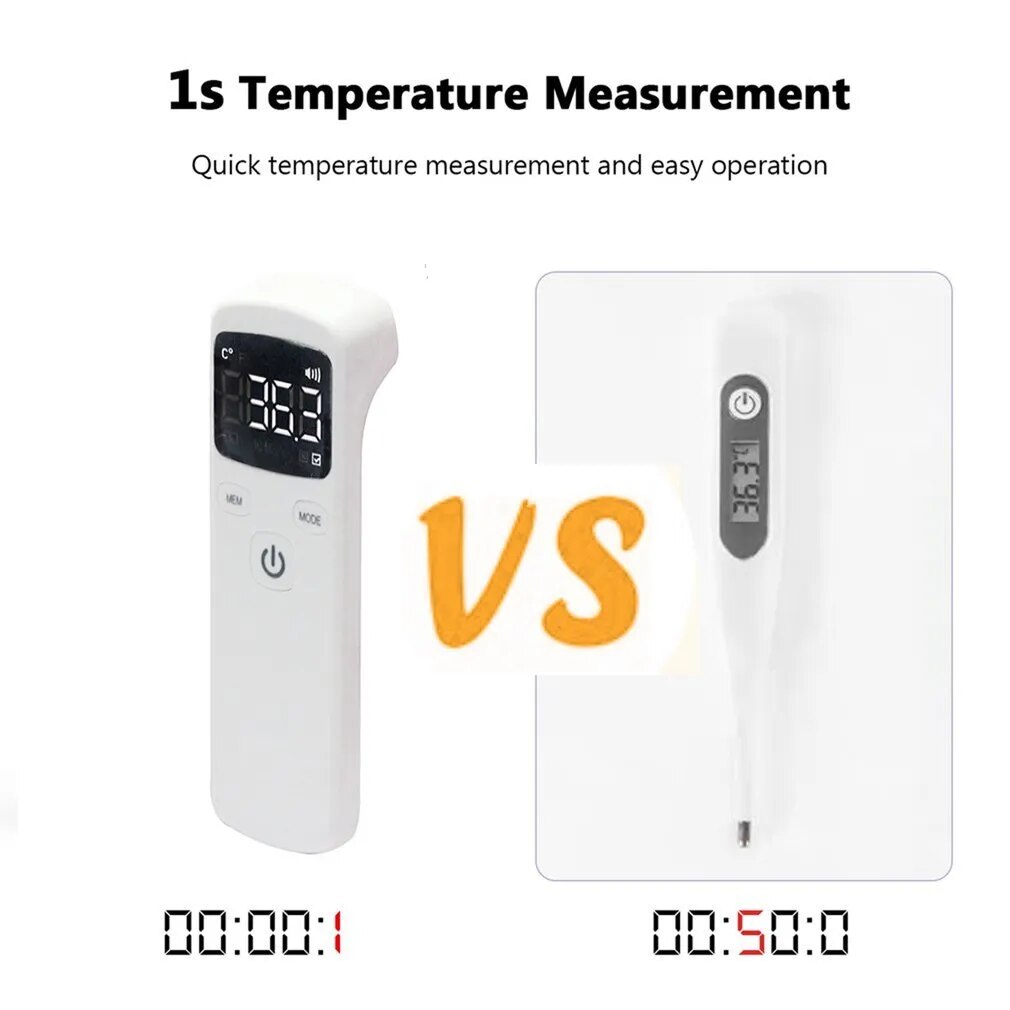 Thermomètre infrarouge sans contact Thermomètre laser numérique Thermomètre infrarouge Thermomètre infrarouge Pistolet de température infrarouge