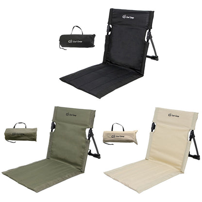 Chaise de Camping Pliable avec coussin de dossier