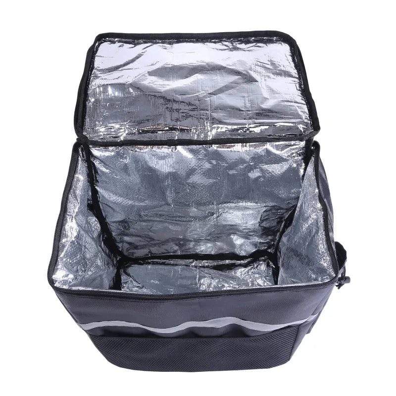 Sac isotherme de 35 L, sac isotherme extra large pour aliments, boîte de réfrigérateur, conservation des aliments frais, sac à dos isolé, boîte à emporter