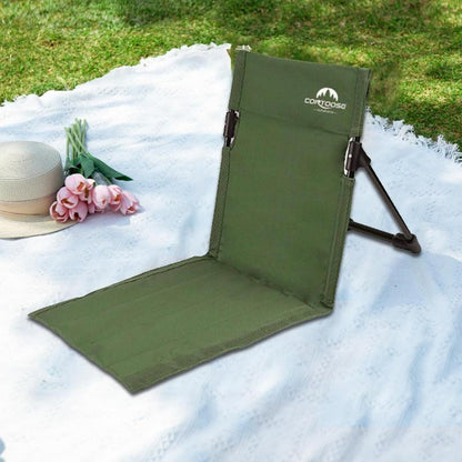 Chaise Portable de Camping étanche, siège de pêche en plein air, avec sac de rangement, pour plage, stade, pelouse, pique-nique