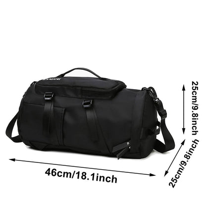 Grand sac de voyage ou sport durable, avec 7 compartiments