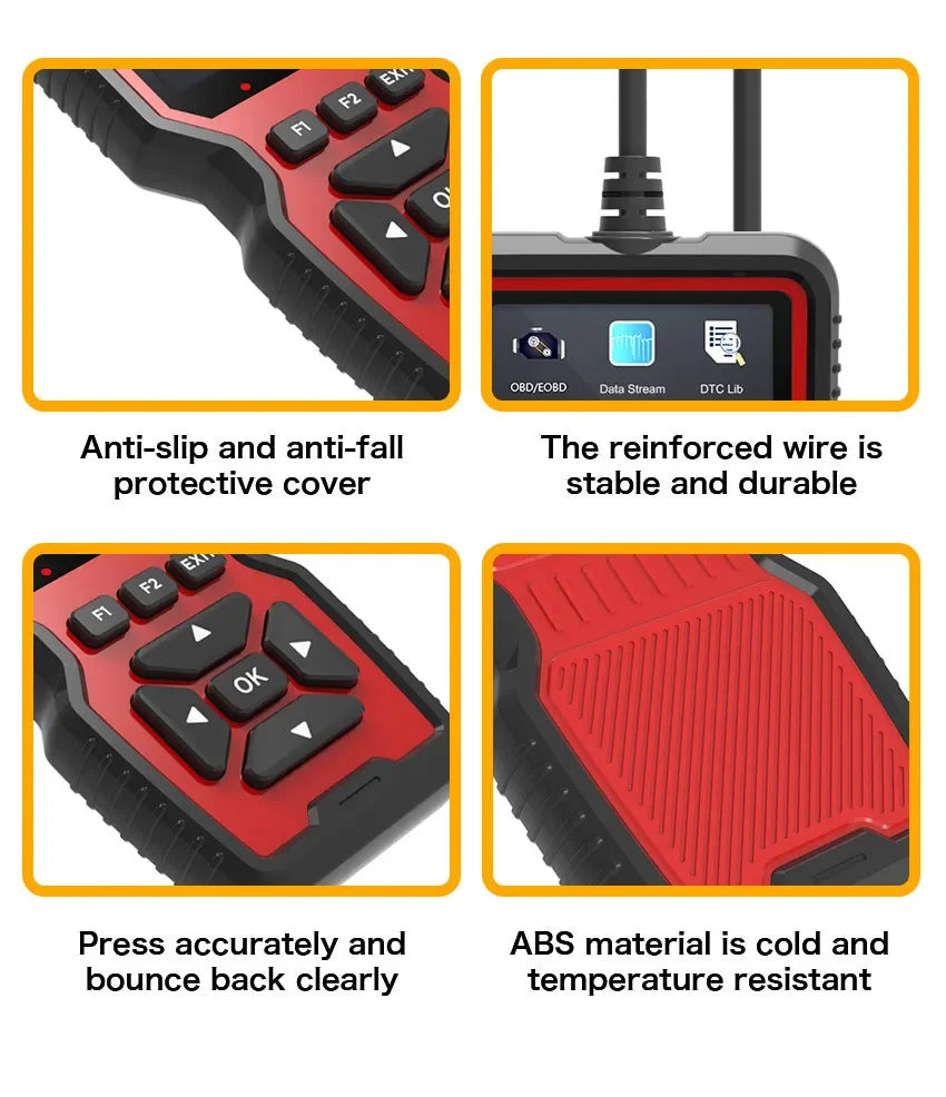 Détecteur professionnel de défauts de voiture V519, Scanner Obd2, testeur de Diagnostic de défauts, système moteur, outil de Diagnostic, lecteur de Code de vérification