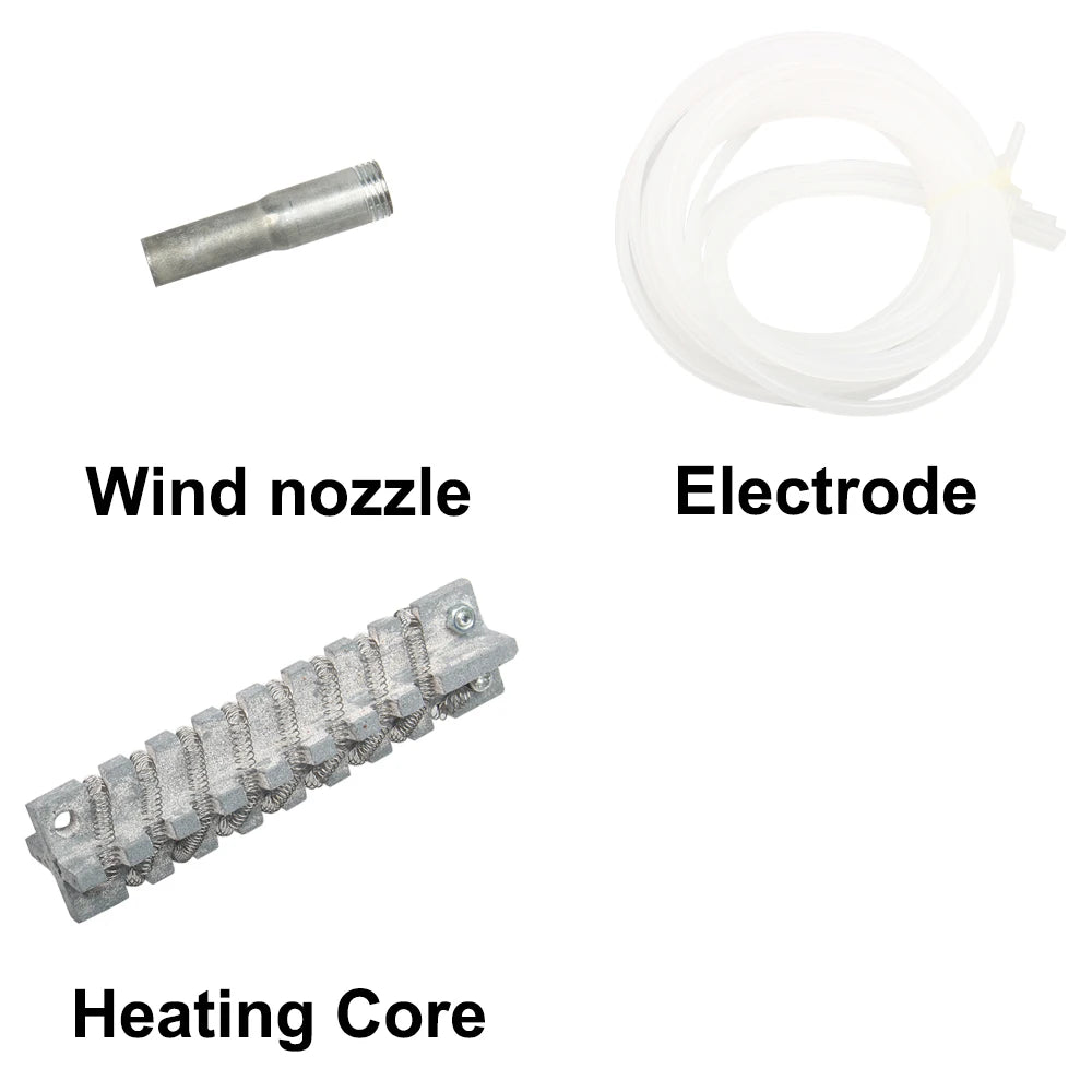 Torche de soudage réglable en plastique 500/700W, pistolet à air chaud, tension 100-450 degrés 220v-240v, courant 50-300L, outils de température minimale