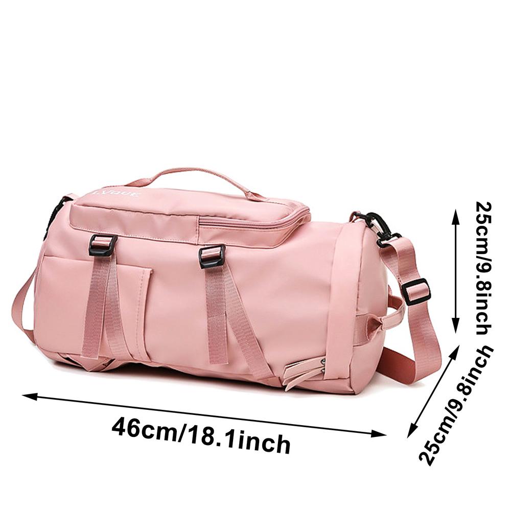 Grand sac de voyage ou sport durable, avec 7 compartiments