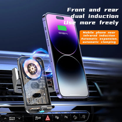 Magnetic Wireless Charger Car Air Vent Mount Phone Holder Stand Fast Charging Station For iPhone 12 13 14 Pro Max