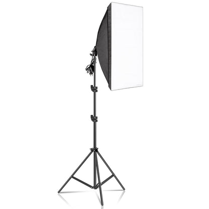 Kit d'Éclairage Boîte à Lumière 50x70CM pour Studio Photo Professionnel